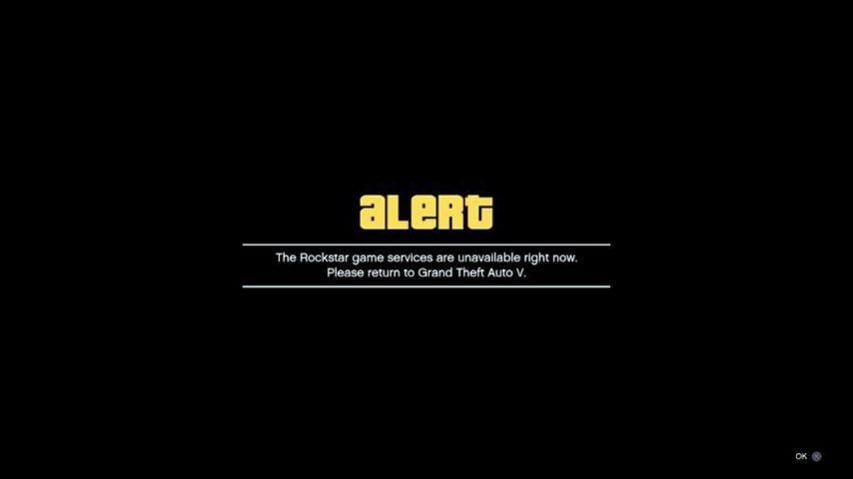 GTA Online Servers Are Down