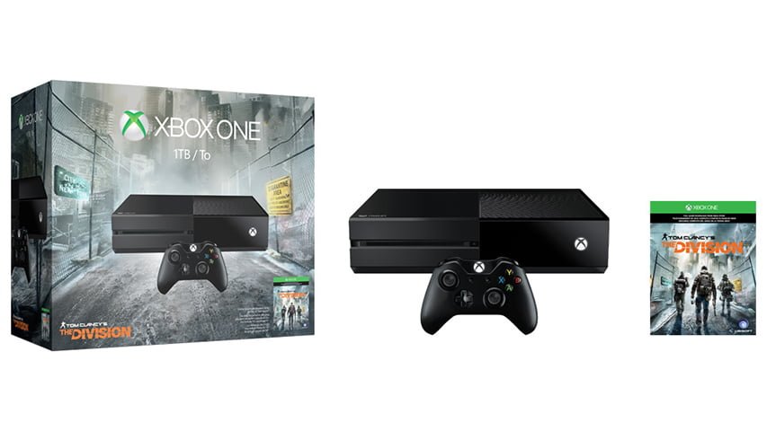 Pre-order for upcoming 1TB Xbox One Bundle begins, includes a digital copy of The Division