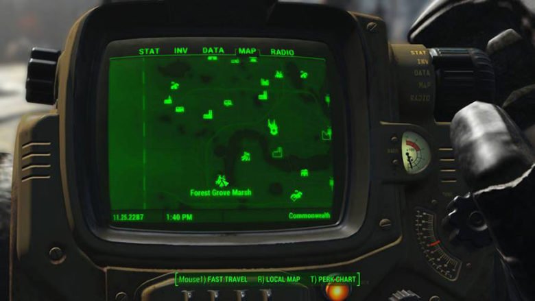 fallout 4 alien crash site map
