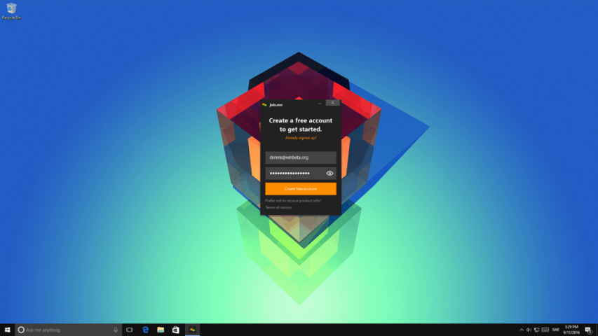 LogMeIn Launched join.me App for Windows 10 PC