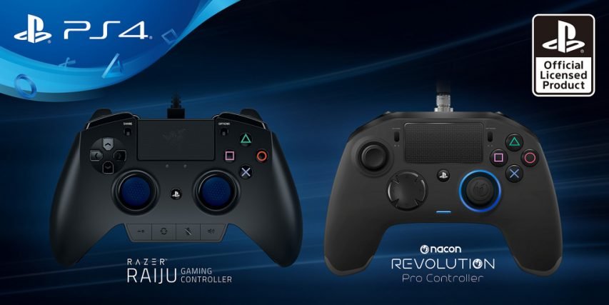 Sony Introduces PS4 Pro Controllers from Razer and Nacon