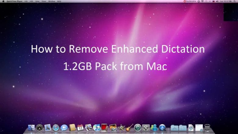 how to turn off voice dictation on mac