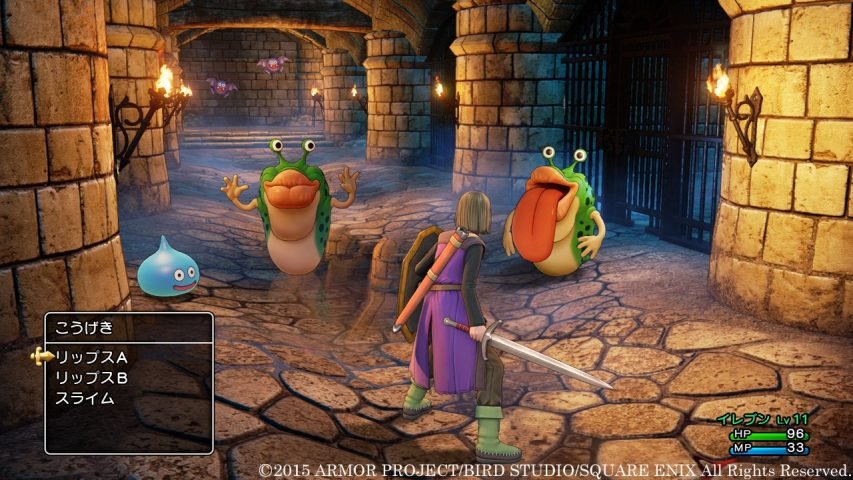 Dragon Quest XI the Console Exclusive Square Enix Game Gets Detailed; Battle System is Command based