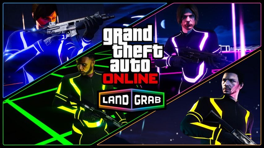 GTA V and Tron Get a Mashup - Land Grab Mod Details