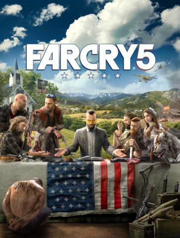 Far Cry 5 Poster has an almost divine corruption to it - Are we the Sinners?