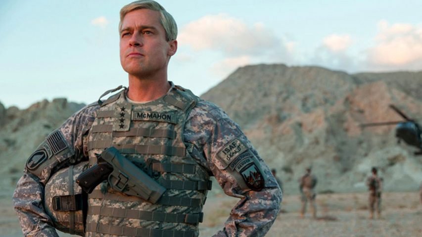 Brad Pitt as Glenn McMahon in War Machine
