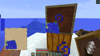 Tags on the Maps in Minecraft